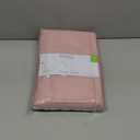 ROYALE LINENS 300 Thread Count 100% Long Staple Combed Cotton Fitted Sheet Queen - Super Soft Deep Pocket Bottom Sheet - Fitted Sheets Only - Elastic Sheets (Queen, Pink)