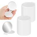 50 PCS Compact Mirror Bulk, Portable Round Pocket Mirror, Mini Makeup Mirror for Purse, Mini Folding Mirror for Women Girls Travel Daily Use