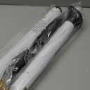 Rerishom Door Security Bar, Door Stoppers Security bar,Heavy Duty Door Lock Security Door Jammer Door Stopper for Apartment, Hotel Room,Screen Door Hardware, Gate Lock Bar, 2 Pack (White)