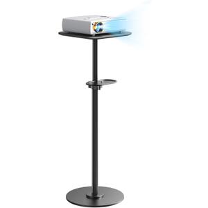 PUTORSEN Heavy-Duty Projector Stand  Height Adjustable Floor Projector StandExtends 27.6" to 47.2",13.2lbs Capacity, Compatible with Projectors, Cameras, for Home, Office, and Outdoor Use