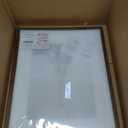 upsimples 16x20 Picture Frame, Display Pictures 11x14 with Mat or 16 x 20 Without, Wall Hanging Poster Frame, Brown, 1 Pack