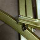 Gold Metal Arch Backdrop Stand 2 Set 7.2FT, 6FT Wedding Arch Stand Arched Door Frame for Birthday Party Baby Shower Ceremony Indoor Outdoor Celebration Decor (7.2FT, 6FT)