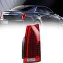 Dasbecan Tail Light Assembly Compatible with 2008-2014 Cadillac CTS