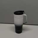 HAUSHOF 24 oz Travel Mug with Handle, Stainless Steel Vacuum Insulated Coffee Travel Mug, Double Wall Travel Mugs with Leakproof Lid, BPA Free (24 fluid ounces, Day & Night)