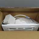 12" Ultra Quiet Bathroom Exhaust Fan with 6500K LED Light, 1.0 Sone 120 CFM, 10x10 Mount, 1500 LM Ceiling Ventilation Fan, Energy Efficient (6500K LED-W)