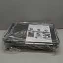 MOUKABAL Dish Drying Rack, Dish Rack, Large Dish Racks for Kitchen Counter, Drying Rack Kitchen with Removable Utensil Holder, Drainboard (Grey/Gray)