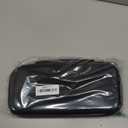 ivoler Carrying Case for lenovo legion go S 2025, Portable Hard Shell Pouch Travel Bag Built-in Gaming Charger Dock Storage, Holds 8 MicroSD and 2 Credit Sized Cards -Black+Purple (Legion GO S/ROG XBOX ALLY X)