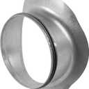 Vent Systems 16" to 8" Inch Saddle Branch for HVAC systems - Saddle connector with EPDM Rubber Seal Gasket for Flawless Seal and Efficient Airflow. Round Duct Takeoff for Duct Connection - Tap Fitting