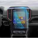 CDEFG For 2024 2025 2026 Ford Ranger Screen Protector - 12 Inch 9H HD Tempered Glass - Ranger (Raptor, Lariat, XLT) Touchscreen Accessories