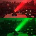 JUNMAN 36x3W RGBW Led Beam Moving Head DJ Disco Stage Wash Light DMX512 9/16 Channels Effect Lighting