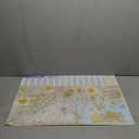 Globe Turner Virginia State Wall Map - 30.75" x 19.25" Laminated Full Color Street & Recreation Map with Coated Paper Finish
