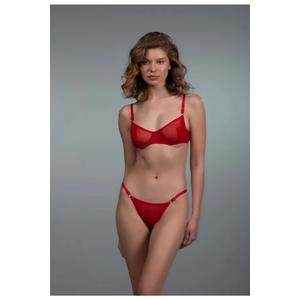 Small Mesh Red Lingerie