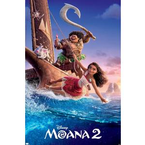 Disney Moana 2 - One Sheet Wall Poster, 34L" x 22.4W", Unframed Version