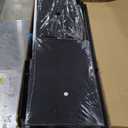 DUMOS 8 Drawer Dresser for Bedroom, Fabric Storage Organizer with Sturdy Metal Frame, Wooden Top Chest of Drawers for Closet Entryway Guest Room,Matte Black (11.8"D x 31.5"W x 36.3"H (8 Drawers))