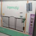 Ingenuity Decorative Extra Wide Baby Gate & Dog Gate, 44"-72" Wide, 36" Tall, Hardware Mounted, Install in Hallways, Bottom of Stairs, or Large Openings - Bronze