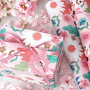LaRibbons Pink Floral Wrapping Paper Jumbo Roll, 30 Inch X 33 Feet (82.5 sq. ft) Spring Gift Wrap Stone Paper for Wedding, Mother’s Day, Bridal Shower & Birthday