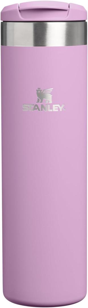 Stanley AeroLight Transit Bottle 20 oz | Locking Drink Through Lid | Leak Resistant Water Bottle or Coffee Travel Mug | Lightweight Insulated Stainless Steel | BPA-Free | Lilac