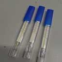 Glass Cuban Temperature Thermometers: Thermometers for Fever - Old Fashioned Axillary & Oral Thermometer for Adults Kids Elderly