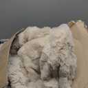 BENVWE Faux Fur Throw Blanket for Couch Bed - Fluffy Soft Thick Bubble Blanket for Living Room Home Decor - Mothers Day Birthday Gifts for Women, Beige, 63" x 80"