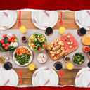 Zhehao 192 Pcs Baseball Paper Plates and Napkins Set Baseball Party Supplies Decorations 7 Inch 9 Inch Disposable Paper Plates Napkins and Forks for Sport Themed Birthday Party Favors Serves 48