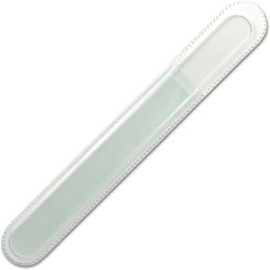 Mont Bleu Large Professional Glass Nail File - Genuine Czech Tempered Glass - Handmade in Czech Republic - Best Crystal Nail File for Natural Nails