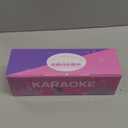 BONAOK Karaoke Microphone for Kids & Adults  Bluetooth Microphones Singing Mic with Disco Lights, Echo Effect, Builtin Speaker Portable Karaoke Player for Party Travel Gifts Q78(Black)