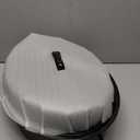 16 Inch Roasting Pan with Lid - Covered Oval Roaster - Enamel Carbon Steel Roaster Pot - Excellent Heat Distribution and Non-sticky - for Turkey Chicken Meat & Vegetables -Birthday and Holiday gifts