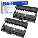 Compatible Drum Unit for DR730 to Use with MFC-L2710DW MFC-L2750DW HL-L2395DW HL-L2370DW HL-L2350DW HL-L2390DW DCP-L2550DW Printer (2 Pack, NOT Toner)