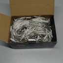 White Christmas Lights Outdoor - 33ft 400 LED Icicle Lights for Outside House, Twinkle Outside Lights Plug in 8 Modes Timer Waterproof for Patio Window Holiday Wedding Party Pathway Indoor Decorations