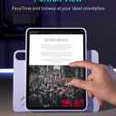 ESR for iPad Air 11 Inch Case M4/M3/M2 (2026/2025/2024), iPad Air 5th/4th Gen Case (2022/2020) 10.9 Inch, Removable Magnetic Cover, Adjustable Portrait/Landscape Stand, 9 Standing Angles, Light Purple