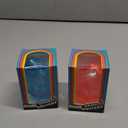 2 Packs Dream Squishy Drop Stress Balls for Adult, Gel Filled Fidget Toys for Kids Stress Relief - High Density Squeeze Balls for Students Calming (Blue Pink)