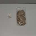 CJL HAIR 2PCS Messy Bun Hair Pieces Wavy Curly Synthetic Updo Chignon Fake Scrunchies Ponytail Extension for Women Sand