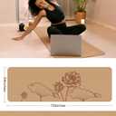 Premium Cork Yoga Mat Non Slip Thick Cork Exercise & Fitness Mat for Yoga, Pilates, & Home Workouts(72" x 24" x 5mm Thick)
