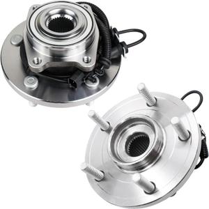 513273 Pair 2 Front Wheel Bearing and Hub Assembly for 2008-2016 Chrysler Town & Country, 2008-2020 Dodge Grand Caravan, 2009-2014 Volkswagen Routan, 2012-2015 Ram C/V