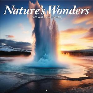 TURNER PHOTOGRAPHIC 2025 Nature's Wonders 12x12 Photo Wall Calendar (25998940038)