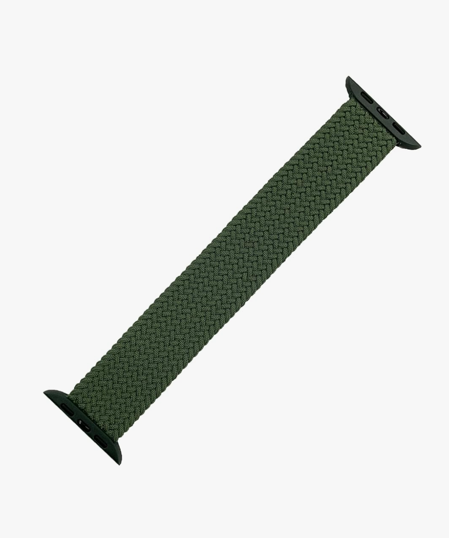 Braided Stretchy Straps Compatible for Smart watch band Soft Nylon Sport Loop Strap for Watch