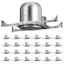 6 Inch Recessed Lighting Housing 24 Pack, New Construction