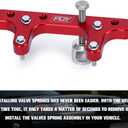 Engine Valve Spring Compressor Tool Compatible with Ford Mustang GT F150 4.6L 5.4L 2V Romeo Windsor Lincoln Mercury Red