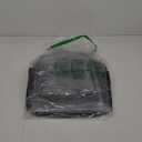 Clear Backpack for Stadium Events Approved 12612, Thick TPU Mini Clear Bag with Front Pocket for Concert Sport Events Work Travel, Black Transparent