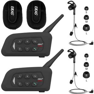 Referee Headset, USB C Interface Communication System with Headset Earphone for Volleyball Official Football Soccer Handball (2 Pack)