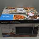 Avanti MT7V3S Microwave Oven 700-Watts Compact with 6 Pre Cooking Settings, Speed Defrost, Electronic Control Panel and Glass Turntable, 0.7-Cu.Ft, Metallic