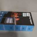 Solar Bug Zapper Outdoor,Solar Powered Bug Zapper Solar Mosquito Zapper Cordless Fly Trap with Dual Power & 6000mAh Battery, Solar Mosquito Zapper Outdoor for Backyard, Patio, Garden, RV, Camping