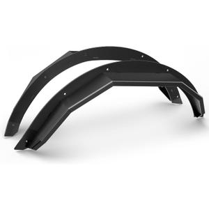 DNA MOTORING Rear Fender Flares Compatible With Ford Bronco 4Dr 2021-2024,Excludes Everglades, Heritage & Raptor Models, FF-N-002