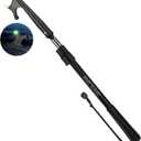 SAN LIKE Telescopic Boat Hook-Durable Boat Hook for Docking with Telescoping Extension Pole Aluminum or Fiberglass Pole Boat Hook Rust-Resistant Sturdy Float Docking Pole with Luminous Bead (Aircraft Aluminum-Grey-2.12-4.2FT)