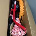 Dynacraft Hot Wheels Boys BMX Bikes Sizes 12" - 18" for Ages 3-9 Years in red, Black, with Handlebar rev Grip Play Feature