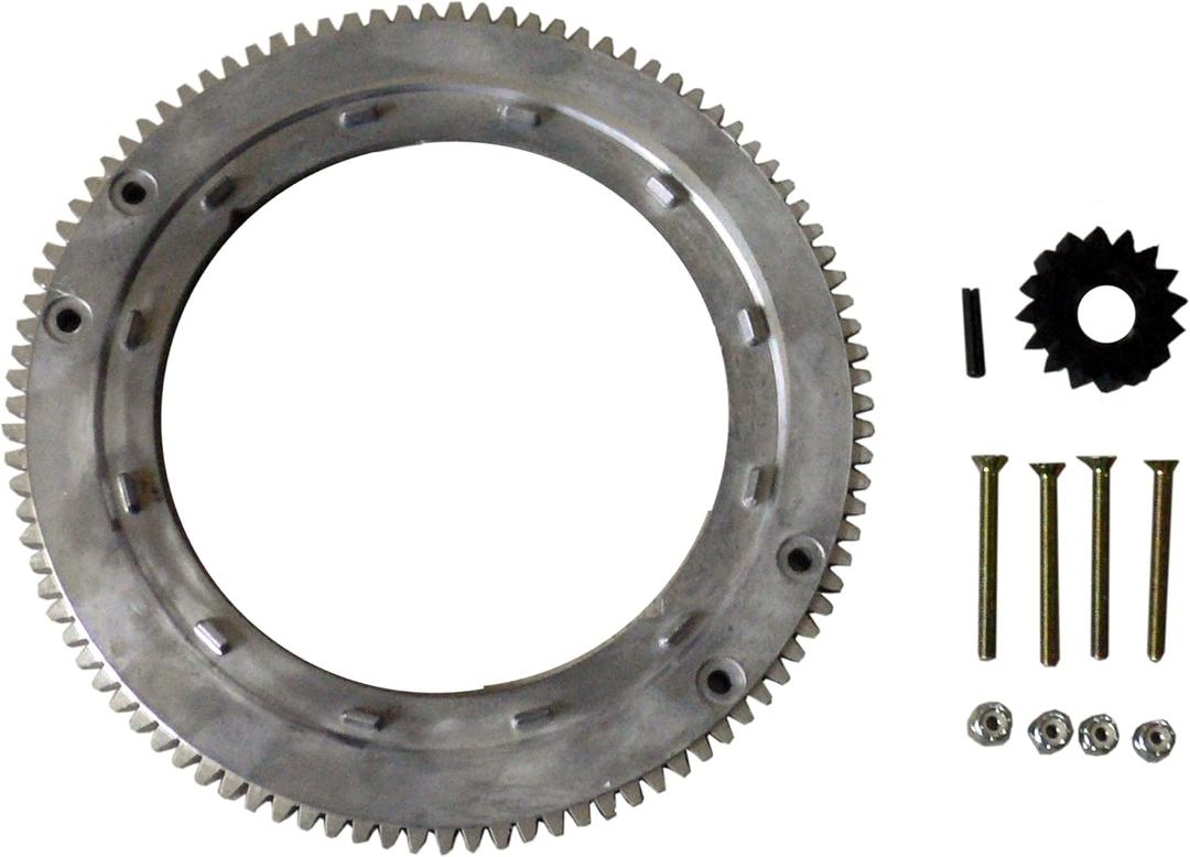 GardenPal 696537 Flywheel Ring Gear for Briggs and Stratton 399676 392134, Oregon 31-056, Stens 150-435, Compatible with Craftman, Cub Cadet Mower