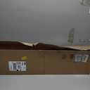 Redi Shade No Tools Easy Lift Cordless Light Filtering White Fabric Shade, 36"W x 64"H