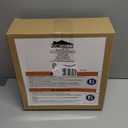 Joiedomi 9.5" Golden Christmas Star Tree Topper Radial Design, Metal Treetop Decorations with 20 LED Warm White, USB Powered Remote Control for Home Holiday Xmas Party Indoor Decor