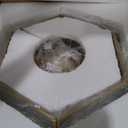 Vintage Style Brass Ceiling Light Fixture,14 Inch,Ideal for Bedroom, 13.78"W