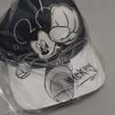 Disney Mickey Mouse Smash Flat Bill Mens' Baseball Hat, Gray, One Size